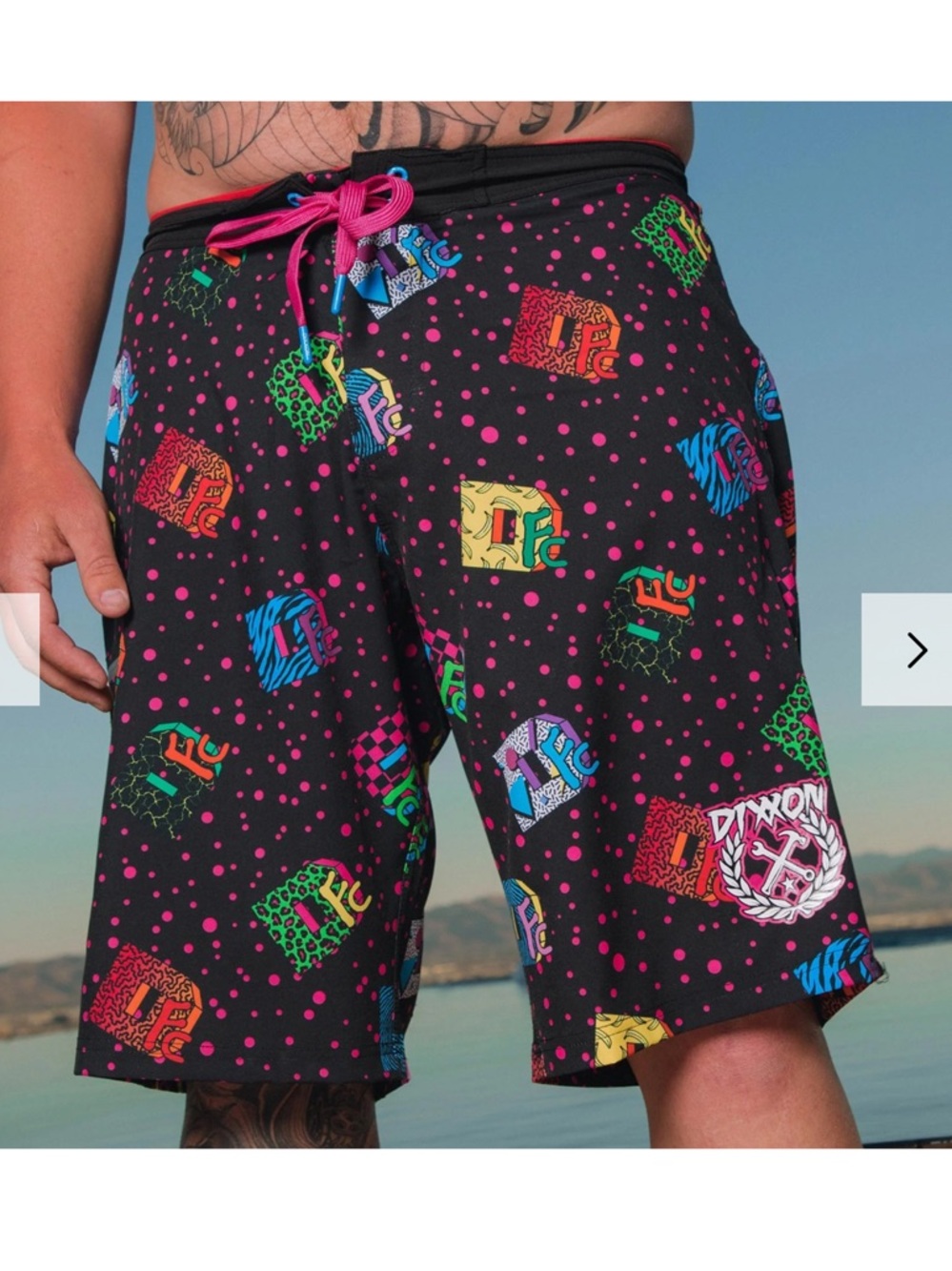 Dixxon DFC TV Boardshorts by Dixxon Flannel Co. size 36